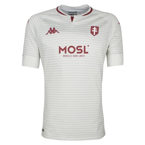 Camiseta Metz Segunda Equipo 2020-21 Blanco
